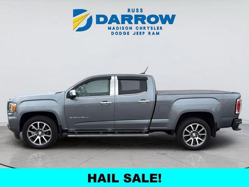 Steel Metallic 2021 GMC Canyon Denali