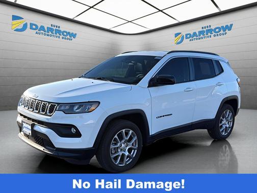 Bright White Clearcoat 2024 Jeep Compass Latitude Lux