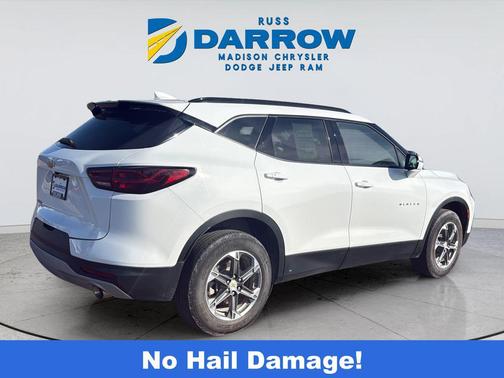 Summit White 2024 Chevrolet Blazer 3LT
