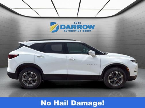 Summit White 2024 Chevrolet Blazer 3LT
