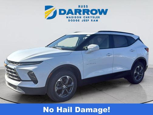 Summit White 2024 Chevrolet Blazer 3LT