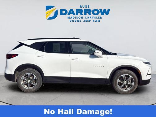 Summit White 2024 Chevrolet Blazer 3LT