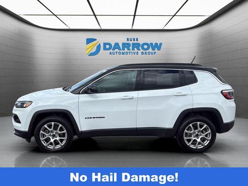 Bright White Clearcoat 2025 Jeep Compass Limited