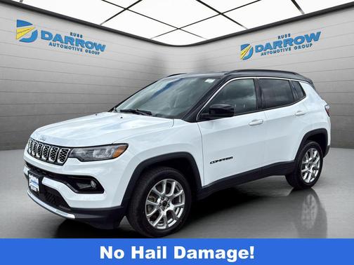 Bright White Clearcoat 2025 Jeep Compass Limited
