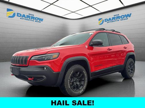 Firecracker Red Clearcoat 2019 Jeep Cherokee Trailhawk
