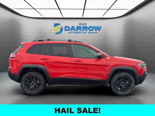 Firecracker Red Clearcoat 2019 Jeep Cherokee Trailhawk