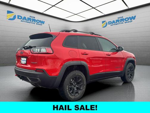 Firecracker Red Clearcoat 2019 Jeep Cherokee Trailhawk