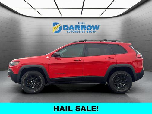 Firecracker Red Clearcoat 2019 Jeep Cherokee Trailhawk