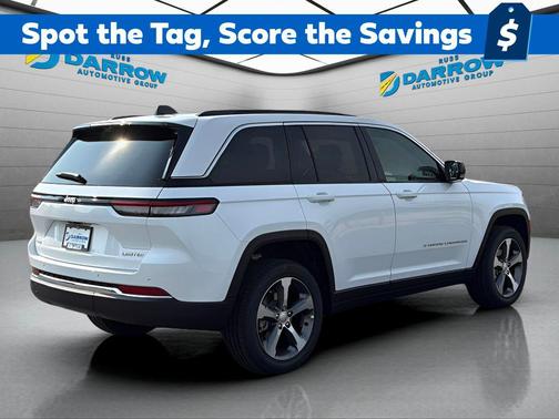 Bright White Clearcoat 2025 Jeep Grand Cherokee Limited