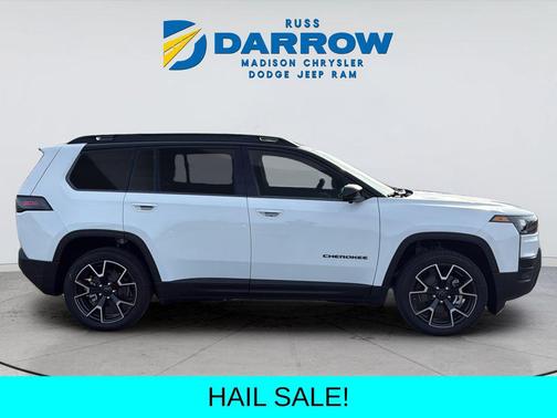 bright white clearcoat 2026 Jeep Cherokee Overland