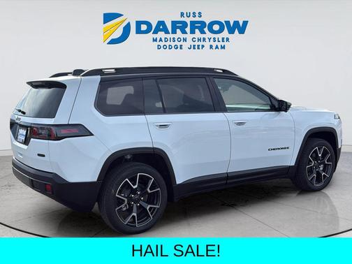 bright white clearcoat 2026 Jeep Cherokee Overland