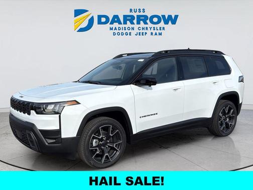 bright white clearcoat 2026 Jeep Cherokee Overland