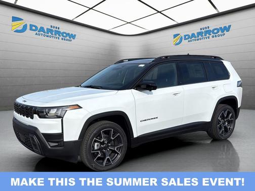 bright white clearcoat 2026 Jeep Cherokee Overland