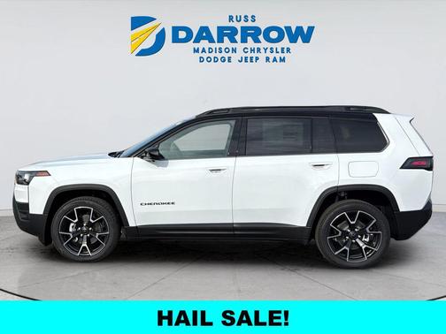 bright white clearcoat 2026 Jeep Cherokee Overland