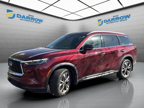 Deep Bordeaux 2023 INFINITI QX60 Luxe