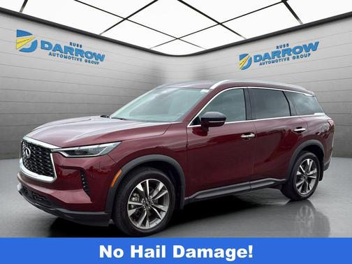 Deep Bordeaux 2023 INFINITI QX60 Luxe