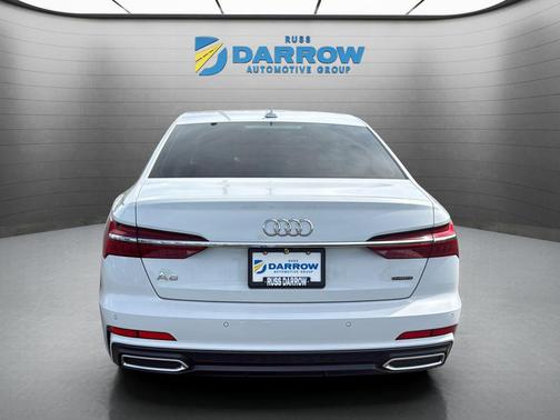 Glacier White 2021 Audi A6 55 Premium Plus
