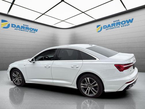 Glacier White 2021 Audi A6 55 Premium Plus