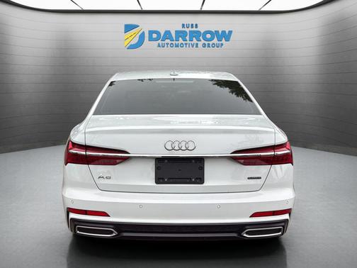 Glacier White 2021 Audi A6 55 Premium Plus