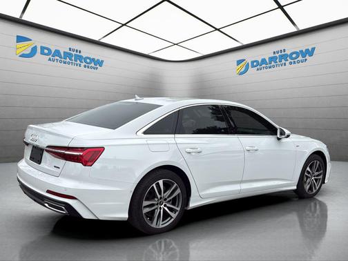 Glacier White 2021 Audi A6 55 Premium Plus