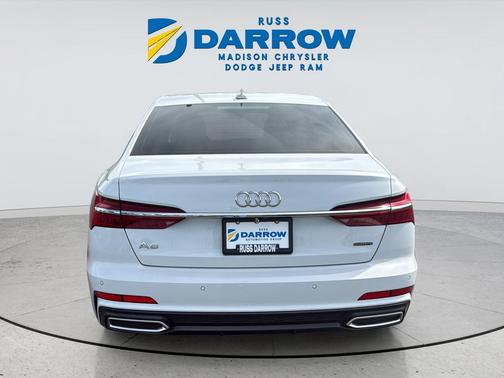 Glacier White 2021 Audi A6 55 Premium Plus