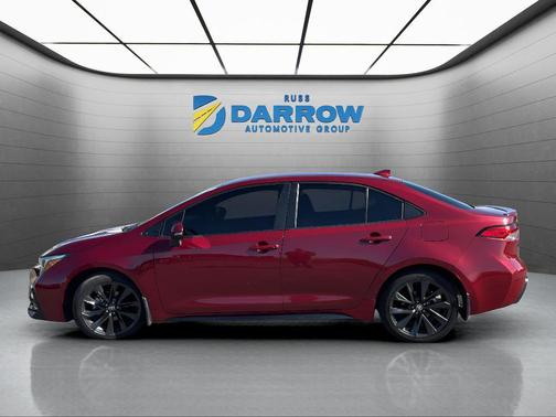 Ruby Flare Pearl 2024 Toyota Corolla SE