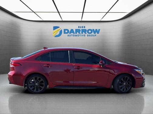 Ruby Flare Pearl 2024 Toyota Corolla SE