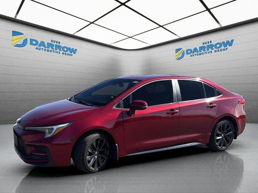 Ruby Flare Pearl 2024 Toyota Corolla SE