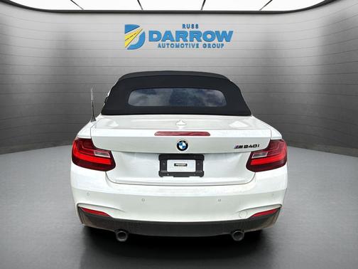 White Metallic 2017 BMW M240 i
