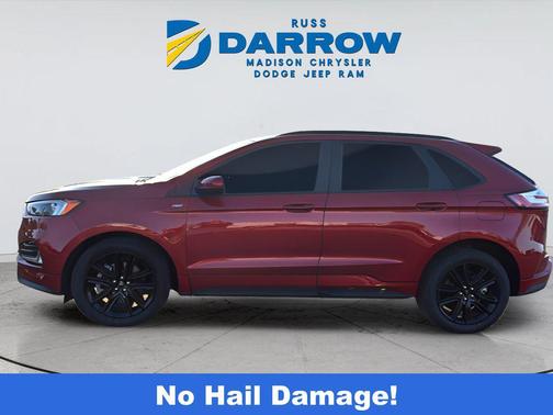 Rapid Red Metallic Tinted Clearcoat 2023 Ford Edge ST Line