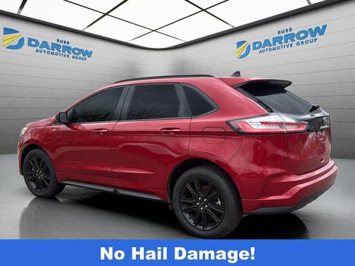 Rapid Red Metallic Tinted Clearcoat 2023 Ford Edge ST Line