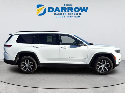 Bright White Clearcoat 2024 Jeep Grand Cherokee L Limited
