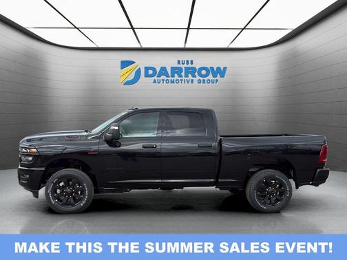 Diamond Black Crystal Pearlcoat 2026 RAM 2500 Big Horn Crew Cab 4x4 6'4' Box