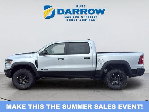 Silver Zynith 2026 RAM 1500 RHO Crew Cab 4x4 5'7' Box