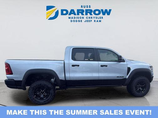 Silver Zynith 2026 RAM 1500 RHO Crew Cab 4x4 5'7' Box