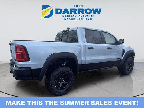 Silver Zynith 2026 RAM 1500 RHO Crew Cab 4x4 5'7' Box
