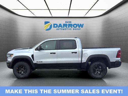 Silver Zynith 2026 RAM 1500 RHO Crew Cab 4x4 5'7' Box