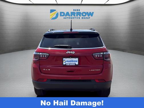 Red Hot Pearlcoat 2025 Jeep Compass Limited