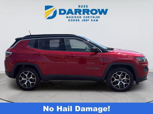 Red Hot Pearlcoat 2025 Jeep Compass Limited