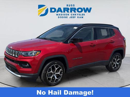 Red Hot Pearlcoat 2025 Jeep Compass Limited