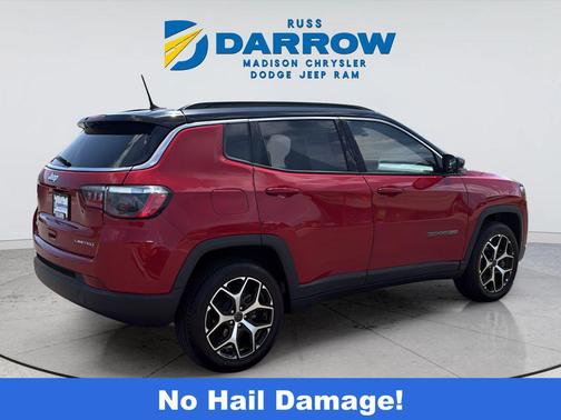 Red Hot Pearlcoat 2025 Jeep Compass Limited