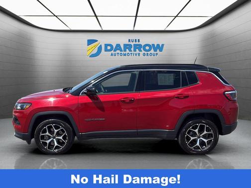 Red Hot Pearlcoat 2025 Jeep Compass Limited