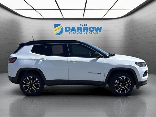 Bright White Clearcoat 2023 Jeep Compass Limited