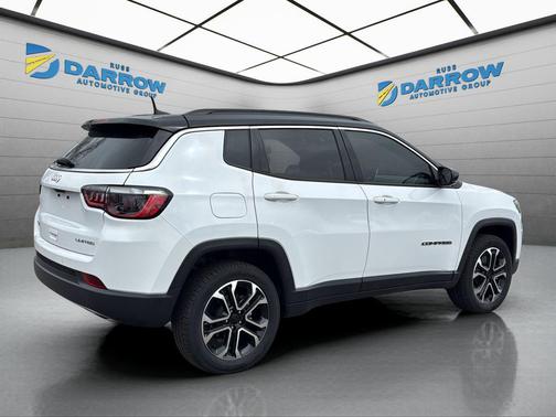 Bright White Clearcoat 2023 Jeep Compass Limited