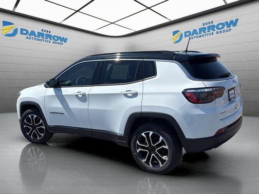 Bright White Clearcoat 2023 Jeep Compass Limited