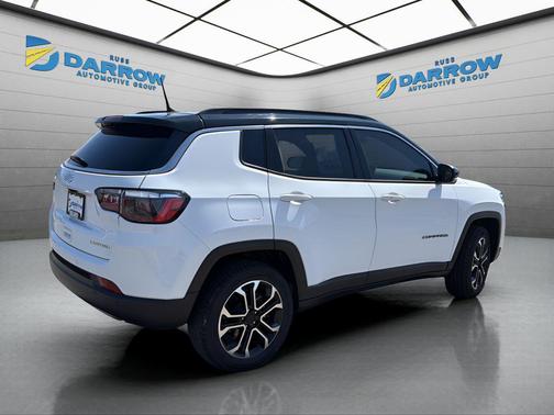 Bright White Clearcoat 2023 Jeep Compass Limited