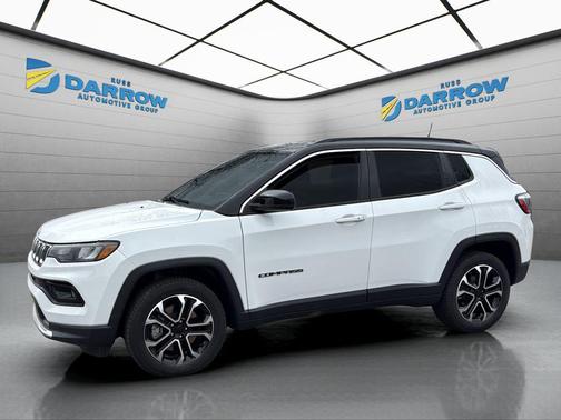 Bright White Clearcoat 2023 Jeep Compass Limited