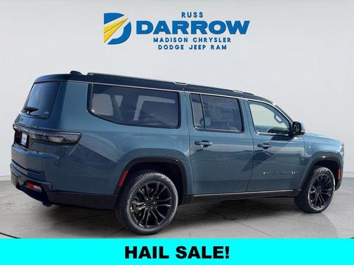 Steel Blue 2026 Jeep Grand Wagoneer L Summit Obsidian 4x4