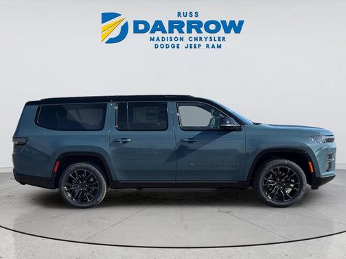 Steel Blue 2026 Jeep Grand Wagoneer L Summit Obsidian 4x4