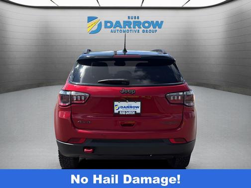 Red Hot Pearlcoat 2025 Jeep Compass Trailhawk
